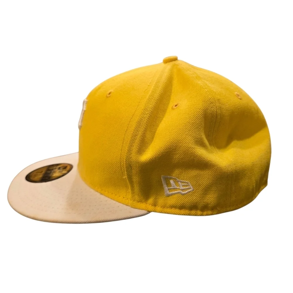 New Era Pittsburgh Pirates Two Tone Color Pack 59FIFTY Fitted Hat Yellow 7 1/2